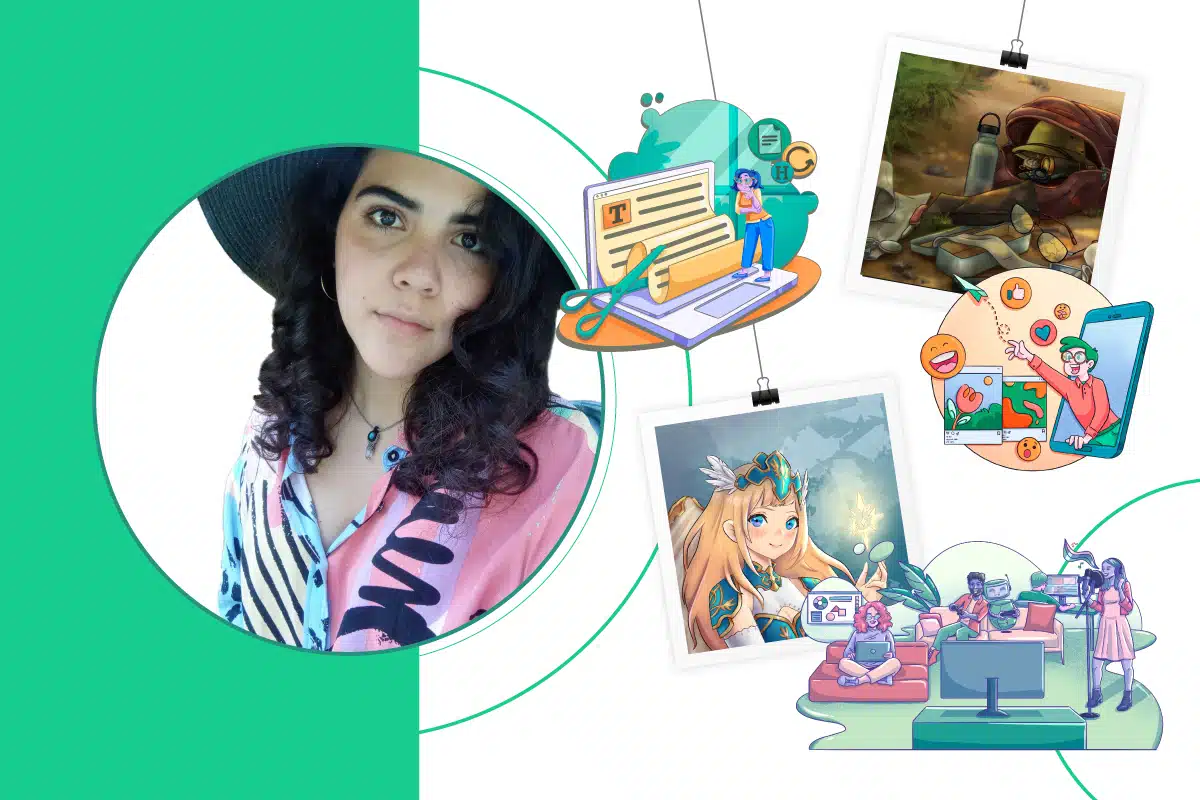 Sofia Sanchez Flocksy Illustrator Banner